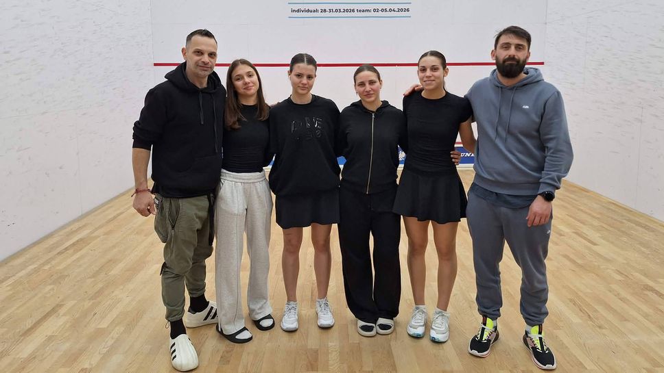 Сиана Жилева в топ 6 на Европейското по скуош