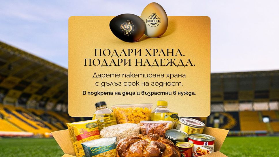 Ботев (Пд) стартира благотворителна кампания по случай Великден