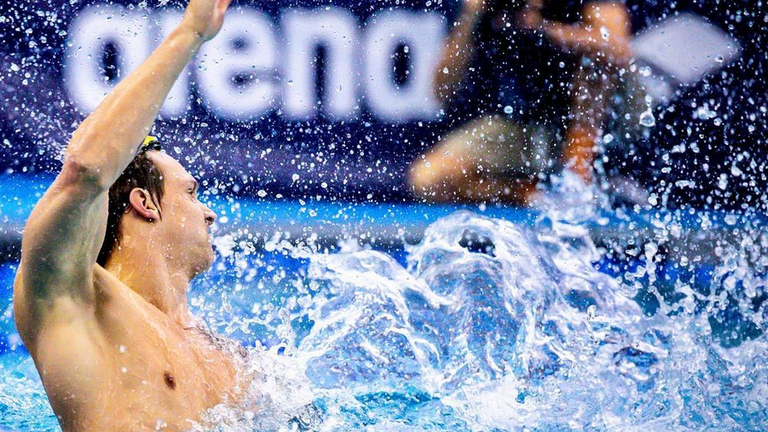 Кейлъб Дресъл и Кейти Ледецки впечатлиха с постижения по време на американските плувни серии