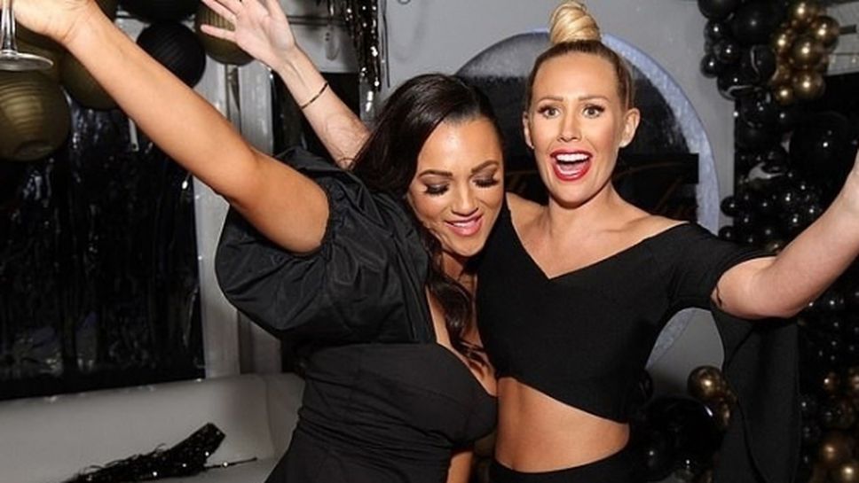 Съпругата на Рио Фърдинанд се разгорещи на дансинга (снимки)