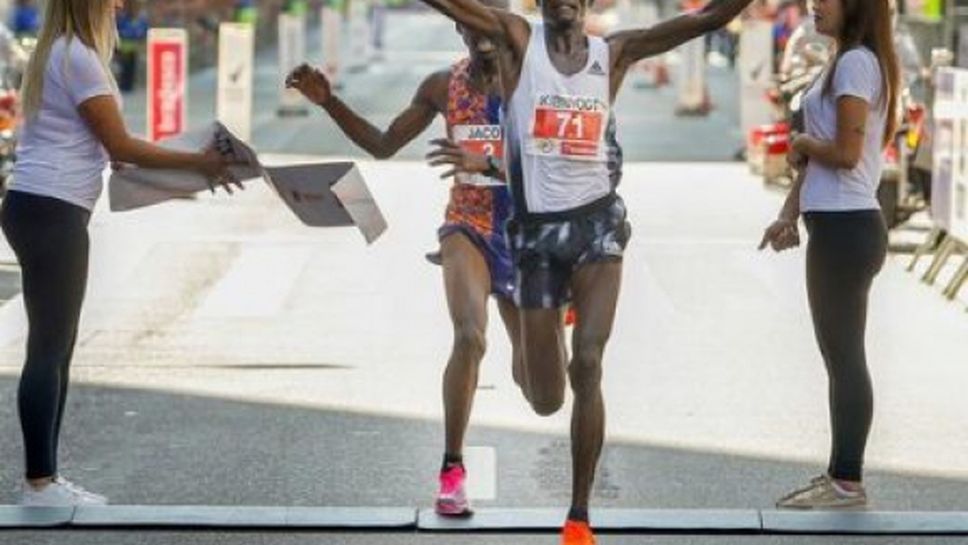 Неизвестен кениец и световна рекордьорка спечелиха Новогодишния пробег в Сао Пауло