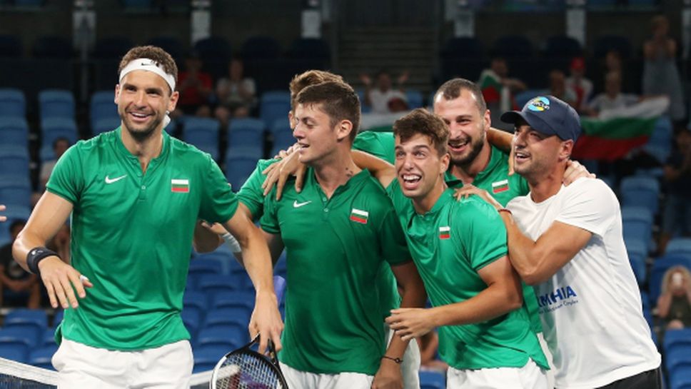 Ето кога започва битката България - Молдова от ATP Cup