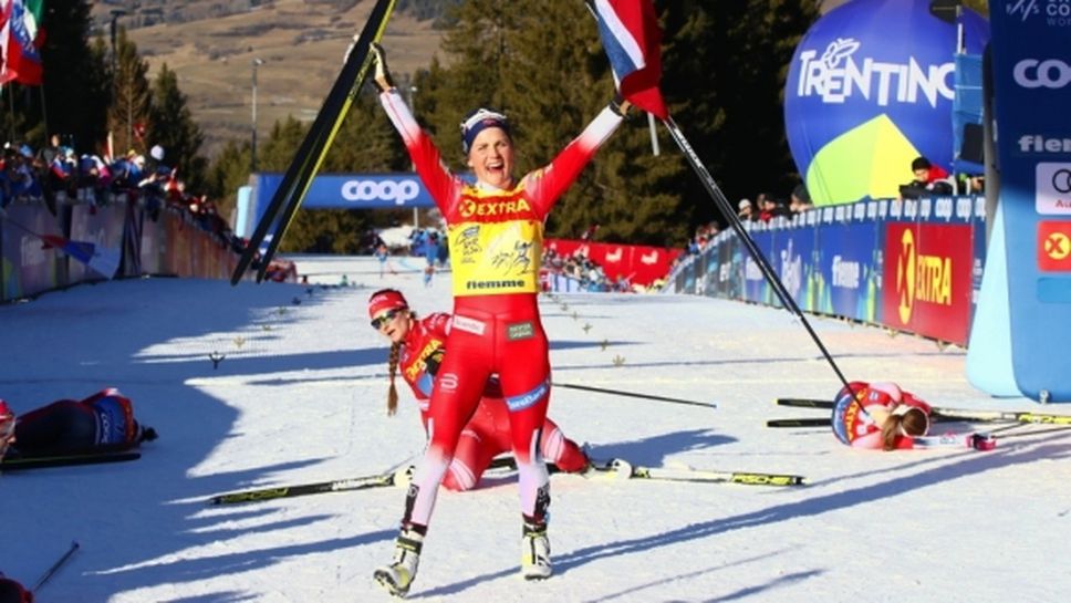 Терезе Йохауг спечели "Тур дьо ски" след безкомпромисен успех на Алпе Чермис