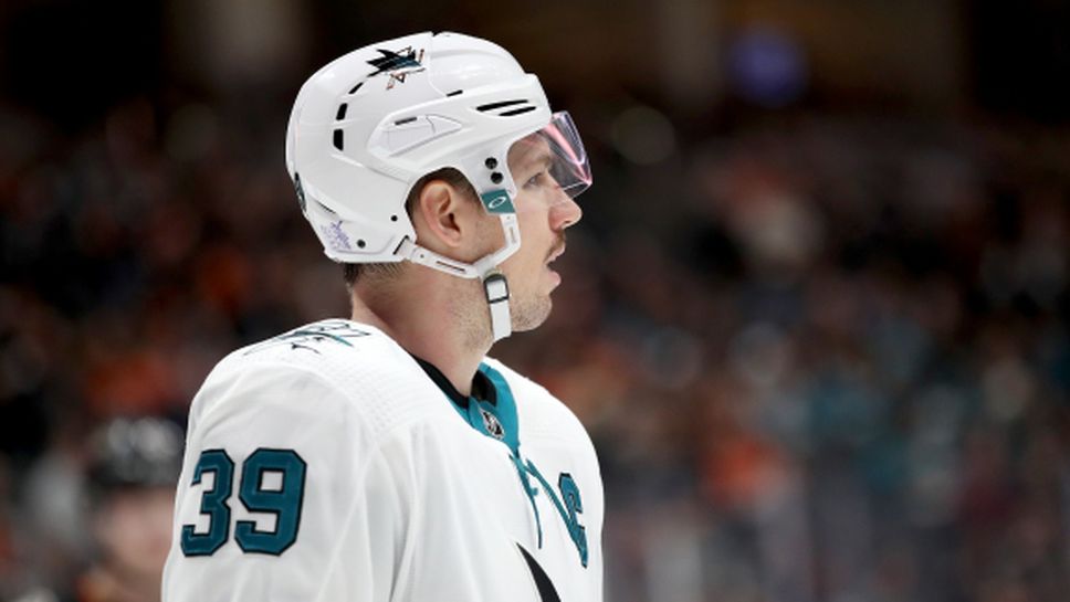 Капитанът на Сан Хосе ще отсъства от игра в следващите шест седмици заради контузия