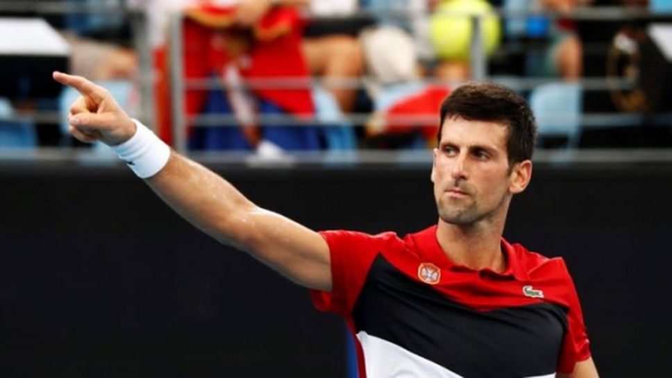 Сърбия се класира за полуфиналите на ATP Cup