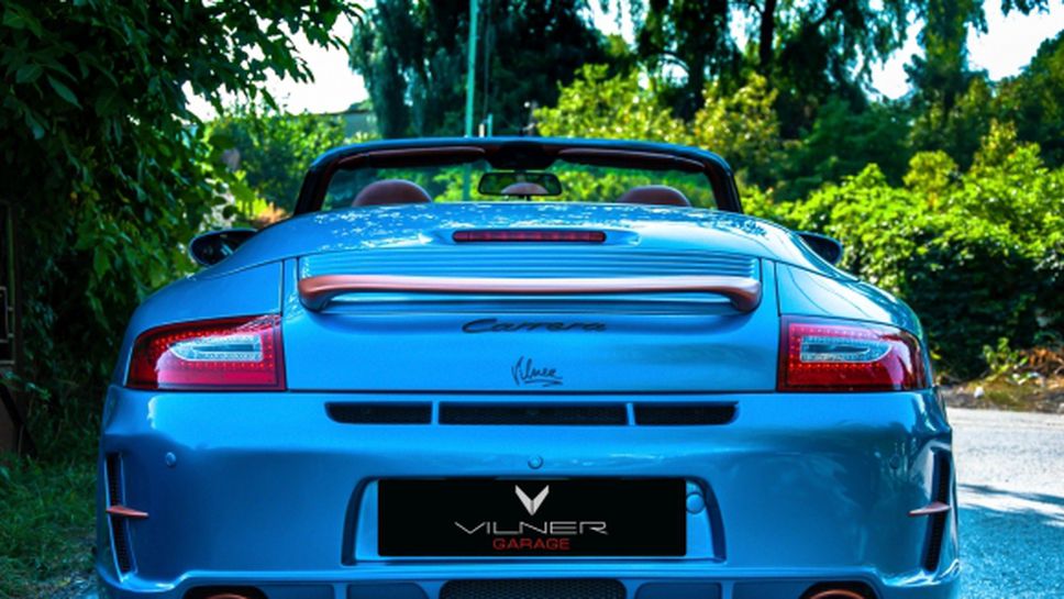 Българското тунинг студио Vilner завърши проекта си Porsche 911 Cabriolet