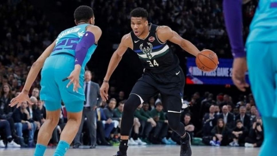 Милуоки записа осма поредна победа в НБА