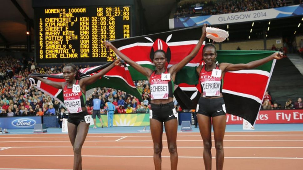 Кенийските спортисти на задължителен допинг тест преди заминаването си за Токио