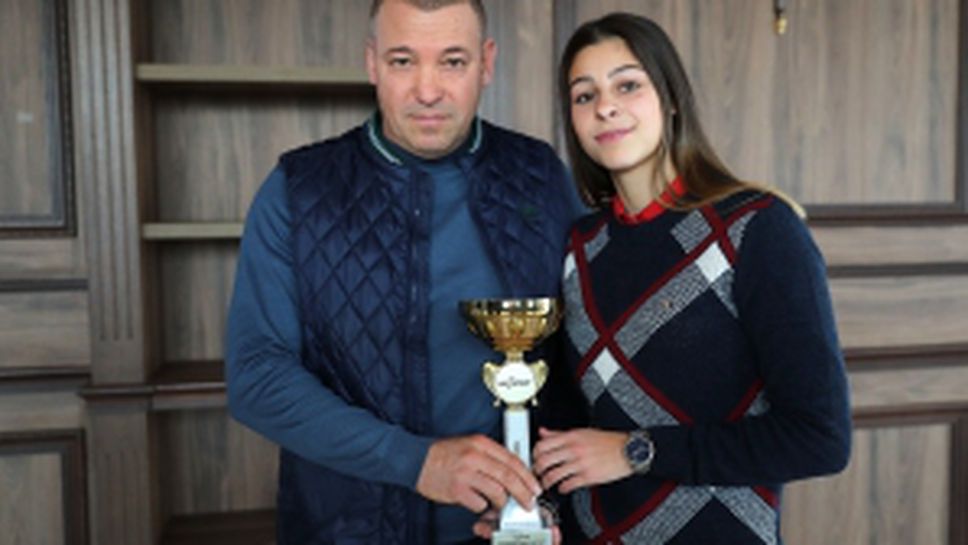 Александра Начева е най-добрият млад спортист на България за 2018 г.