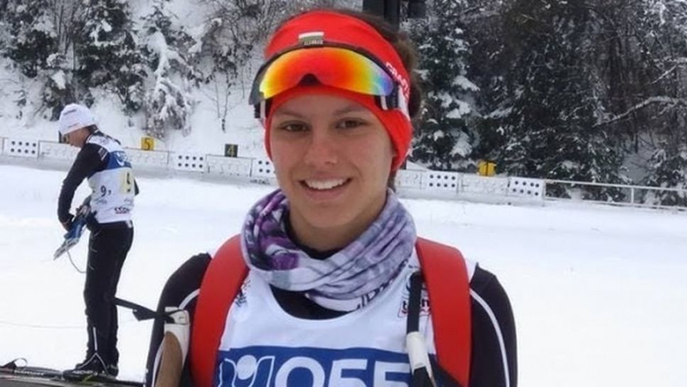 Лора Христова завърши на 28-о място в спринта на 6 км за девойки на световното юношеско първенство по биатлон