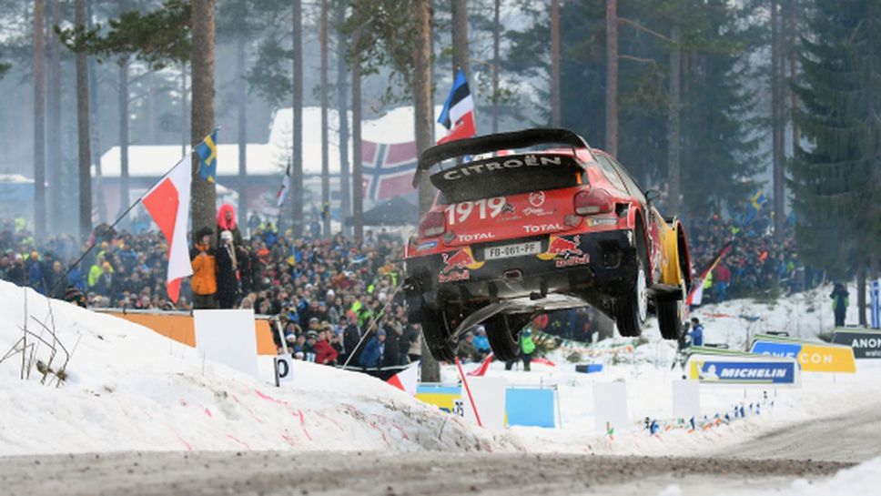 Рали Швеция приема WRC въпреки меката зима