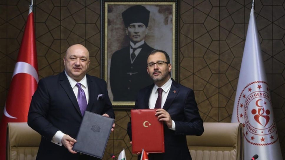Министър Кралев подписа с турския си колега меморандум за сътрудничество