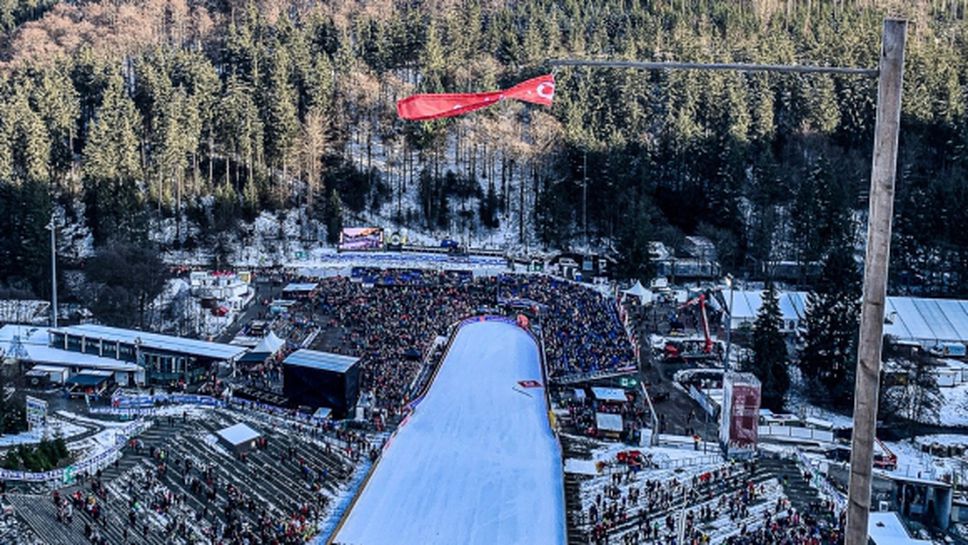Квалификациите от Световната купа по ски-скок във Вилинген бяха отменени заради силен вятър