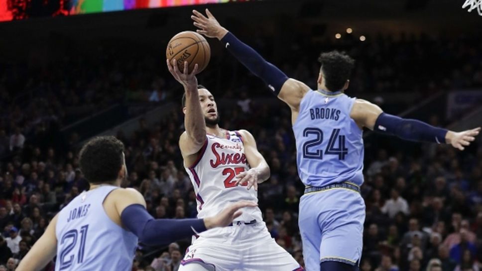 Филаделфия надделя над Мемфис