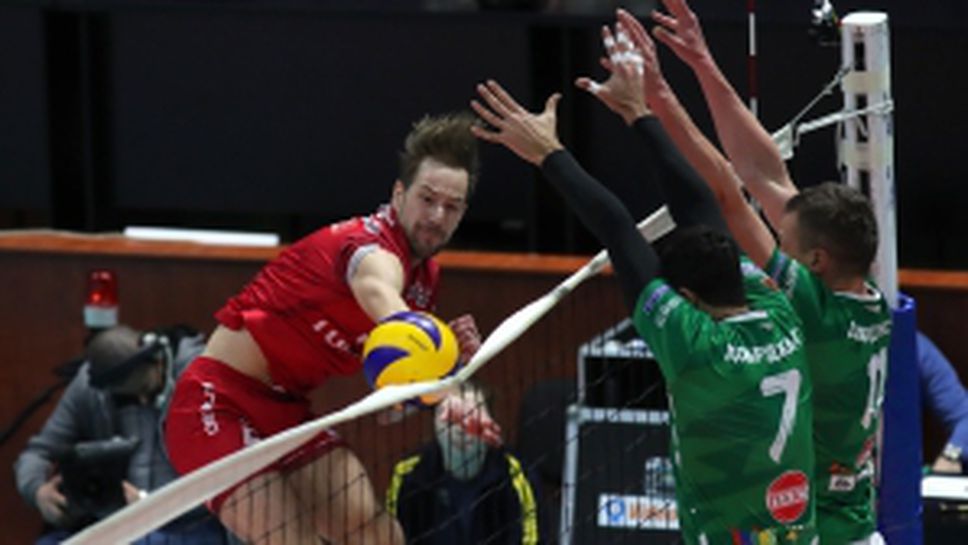 Полуфинал №1: Нефтохимик - Добруджа 3:0