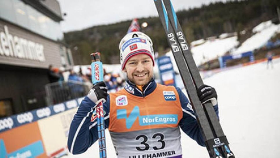 Шюр Рьоте поведе норвежците към тотална доминация в старта на 15 км на "Ски Тур 2020"
