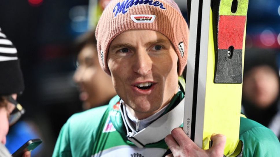 Олимпийският шампион по ски скок Зеверин Фройнд се завръща на шанцата
