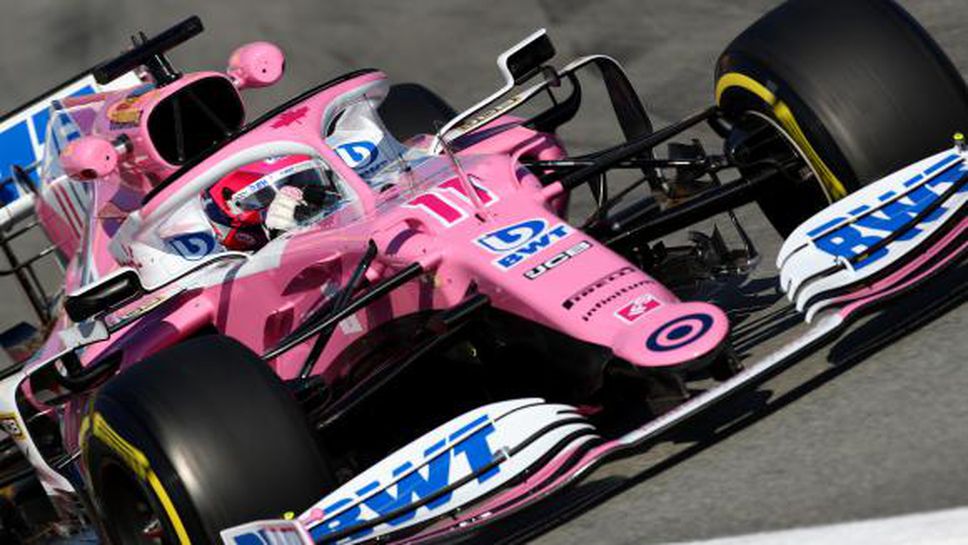 Серхио Перес певеде до обедната почивка във втория ден от тестовете във Формула 1