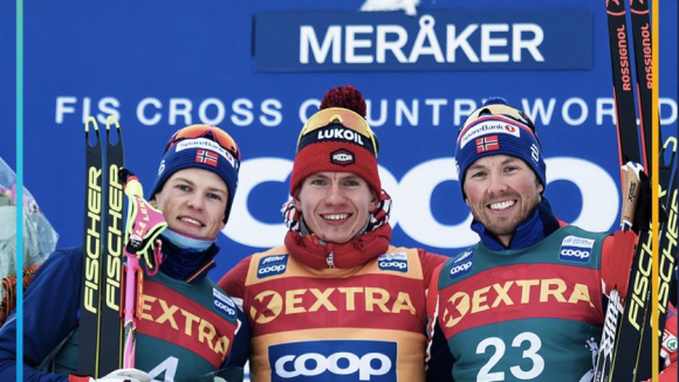 Александър Болшунов спечели масовия старт от "ФИС Ски Тур 2020" и оглави генералното класиране