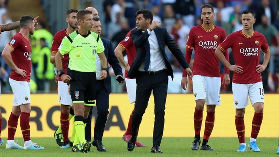 Рома не успя да прекърши Каляри в 101-минутен мач с драматичен край (видео)