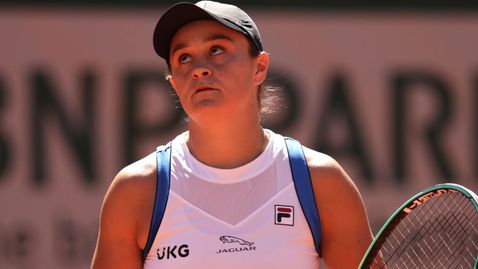 Ашли Барти с доста трудна победа на старта на "Ролан Гарос"