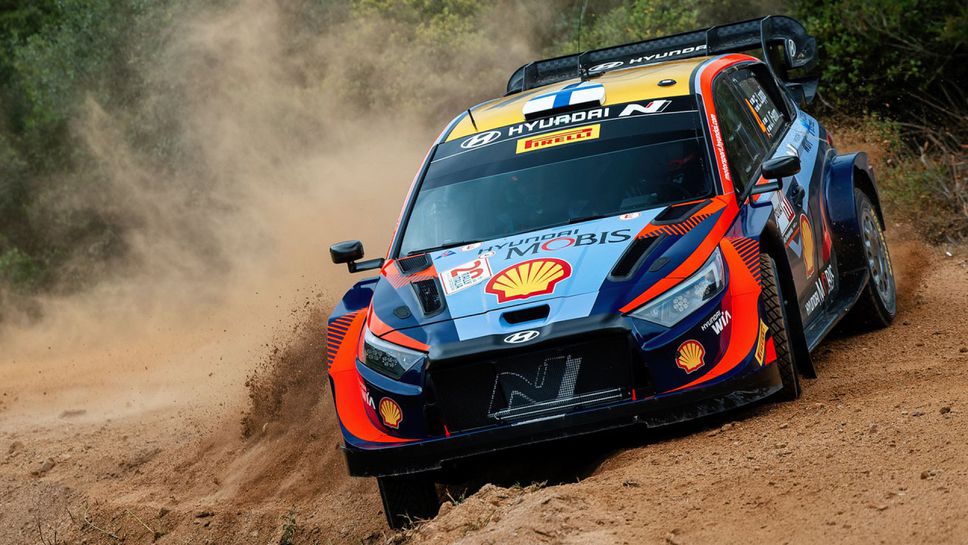 Лапи излезе начело след откриващата отсечка на рали "Сардиния"