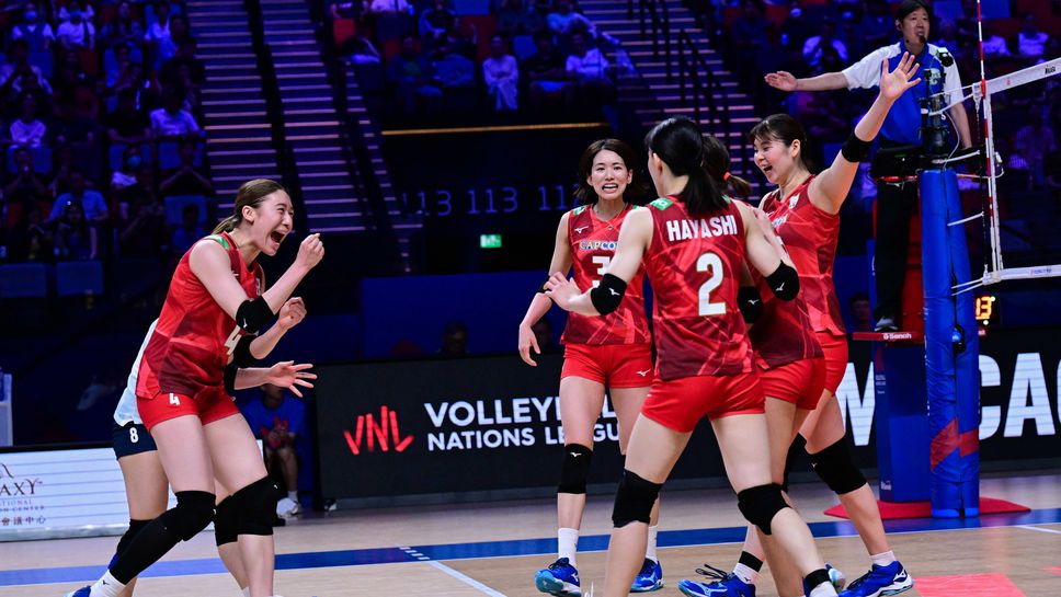 Япония даде само гейм на Доминиканската република в Лигата на нациите