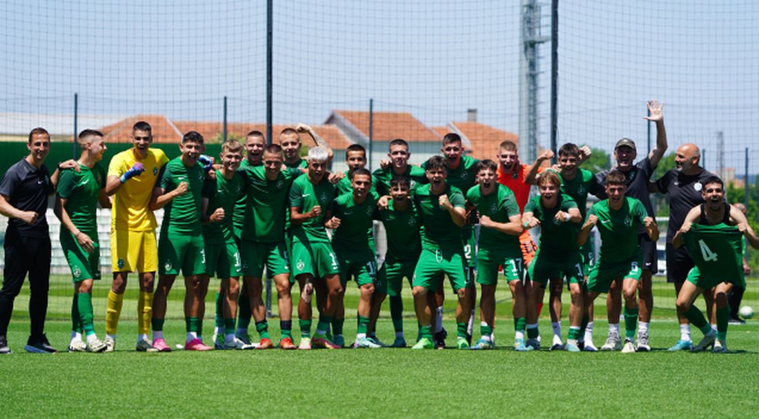 Лудогорец (U17) удари Левски в пряк сблъсък за върха и стана шампион