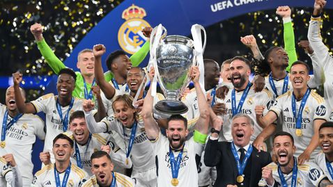 Реал Мадрид отчая Борусия (Дортмунд) и за рекорден 15-и път е кралят на Европа