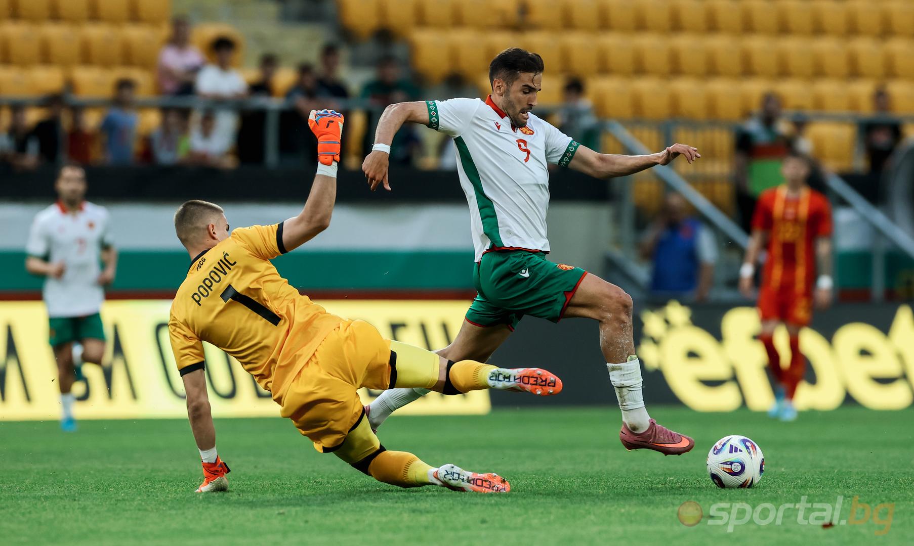 България 0:1 Черна гора
