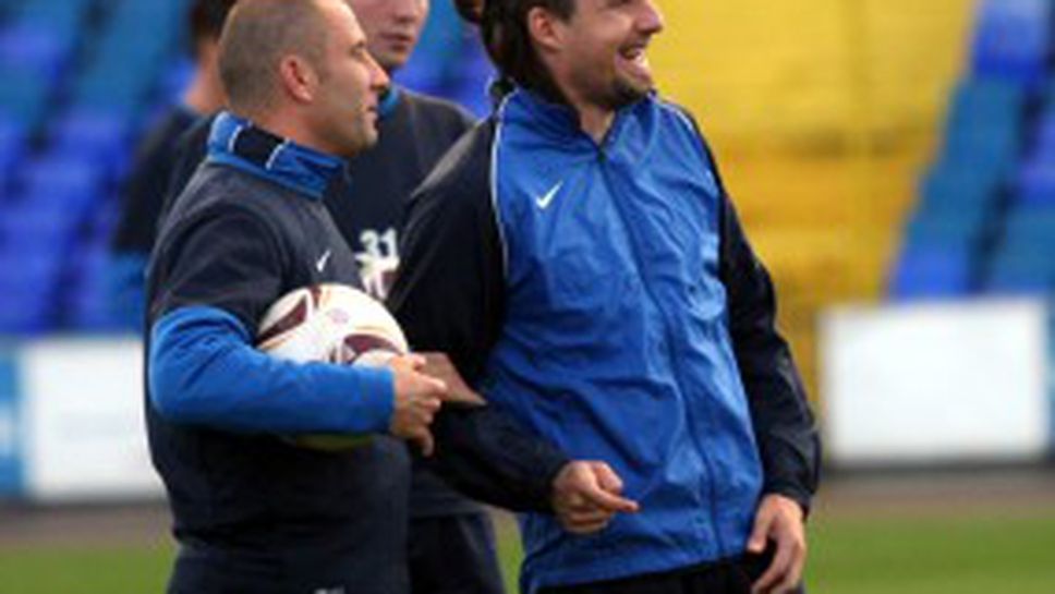 Трима от "сините" не тренират пълноценно