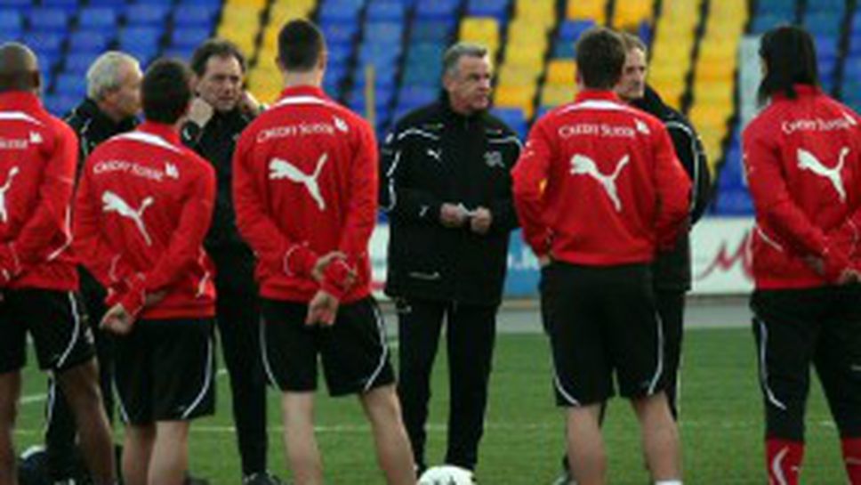 Марко Щрелер пропусна тренировката на швейцарците (видео)