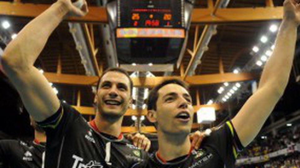 Големи треньори гледат финала Тренто - Зенит 3:1