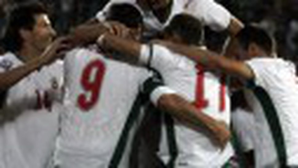 България разпиля Черна гора