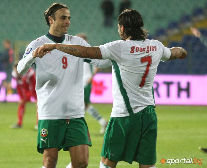 България размаза Грузия с 6:2 в мач без значение