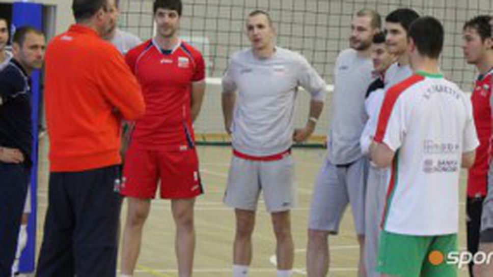 Волейболните национали окупират залата във Варна