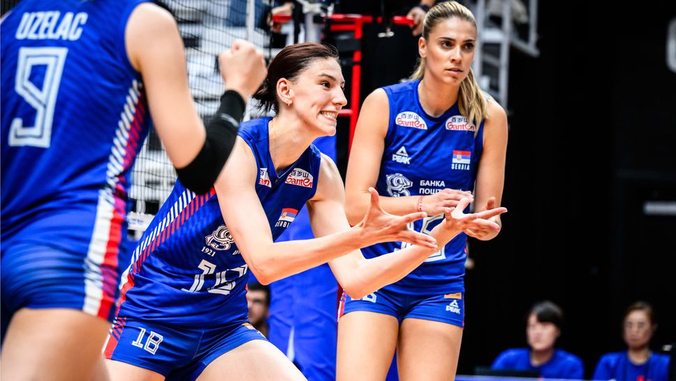 Сърбия с тежка загуба от Доминиканската република преди мача с България