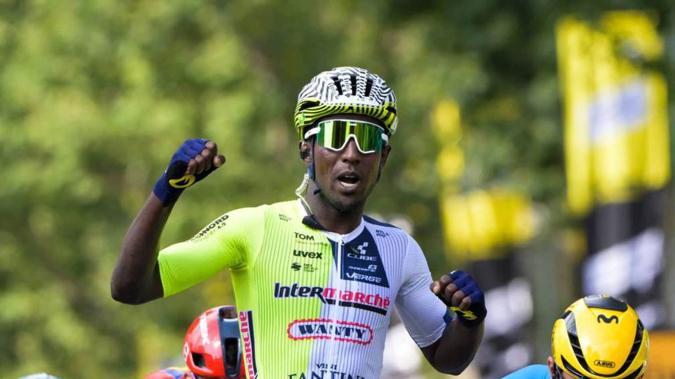 Еритреецът Биниам Гирмай спечели втора етапна победа на Обиколката на Франция