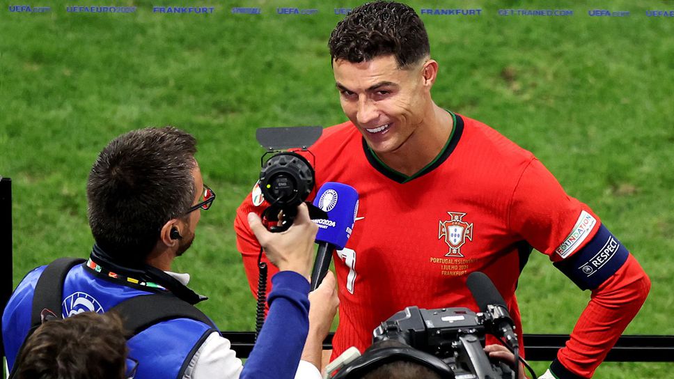 Cristiano Ronaldo : C'est définitivement mon dernier Championnat d'Europe  Portugal – Slovénie
