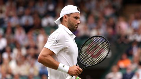 Григор Димитров най-после записа първа победа в "Шлема" за сезона