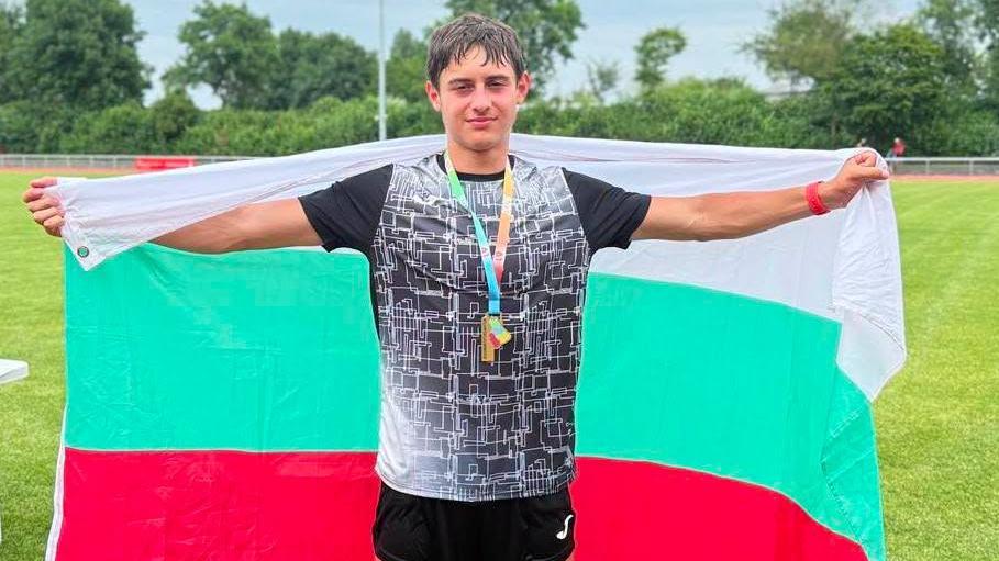 Ангел Райков със силен резултат в десетобоя на състезание в Германия