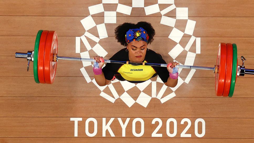 Нейси Дахомес Барера от Еквадор е олимпийска шампионка в категория до 76 кг 🏋️