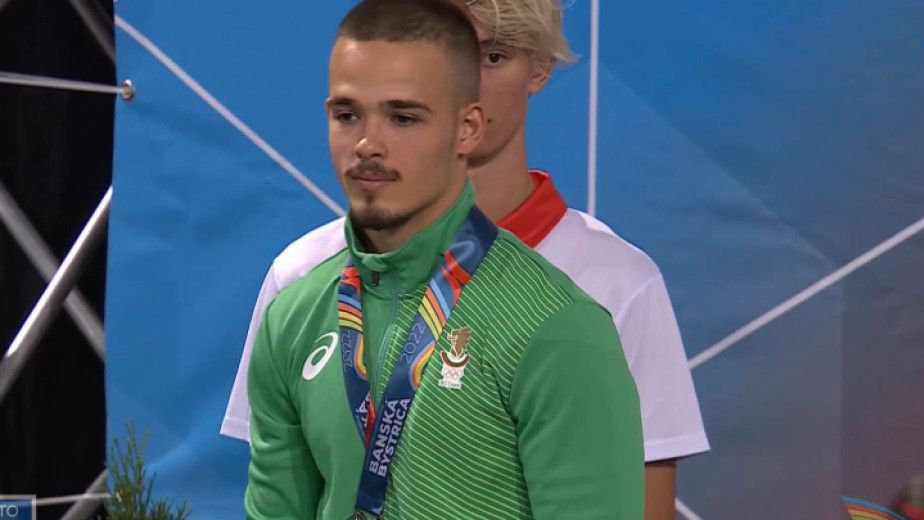 Гимнастикът Божидар Златанов с усложнени композиции за ЕП в Мюнхен