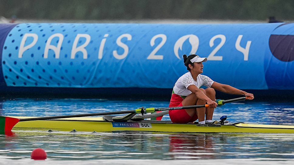Олимпийската дебютантка Десислава Ангелова на финал на скиф в Париж