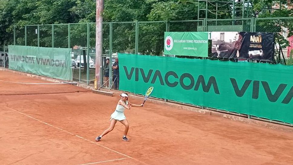 Каролина Костова се класира за полуфиналите на турнира от ITF в София