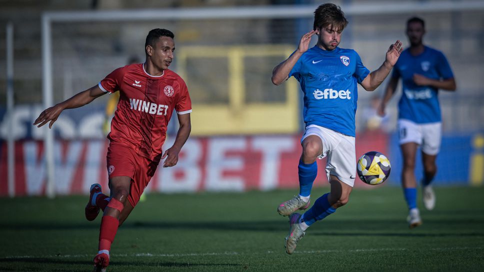 Спартак (Варна) 0:0 Ботев (Враца), отмениха гол със задна ножица на гостите заради засада