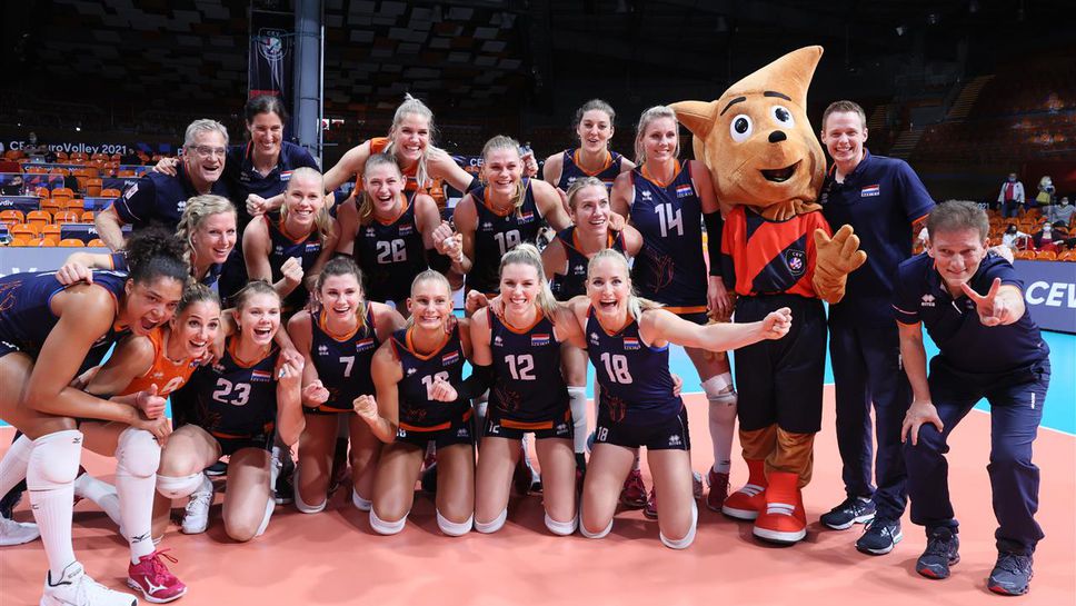 Нидерландия на полуфинал на Евроволей 2021🏐