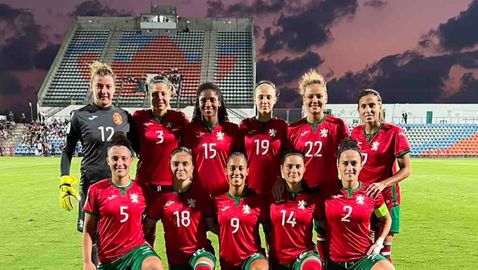  Женският народен тим на България по футбол отстъпи на Израел като посетител 