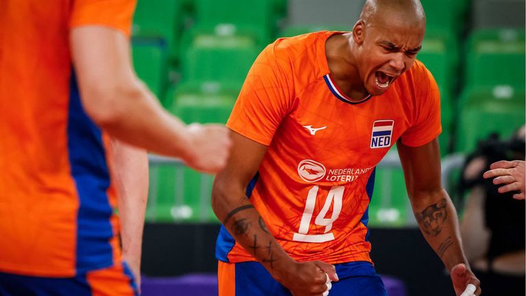 Мъжкият национален отбор на Нидерландия по волейбол се класира на