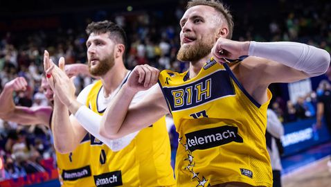 Босна и Херцеговина с обрат на старта на ЕвроБаскет 2022